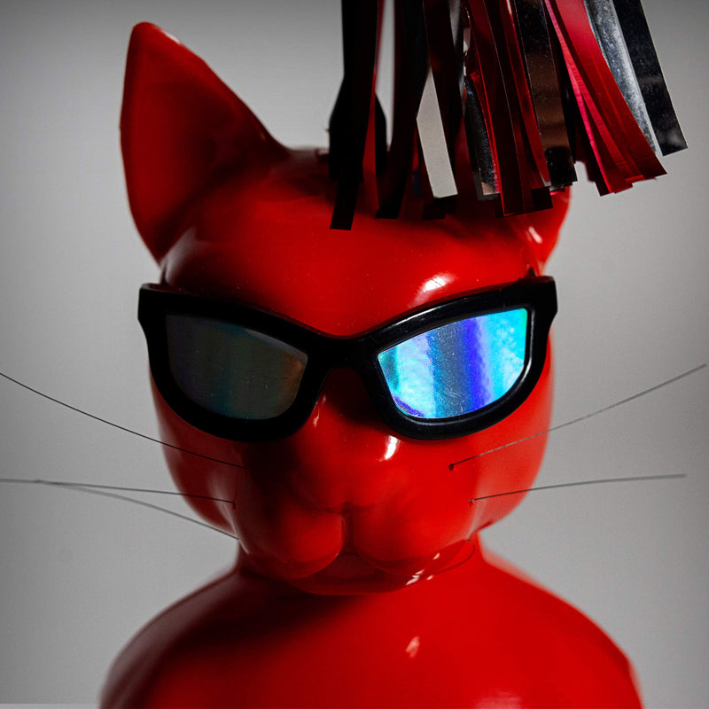 [Australia] - Penn-Plax Dj Whiskerz Wireless Speaker Dancing Cat Toy with Catnip 