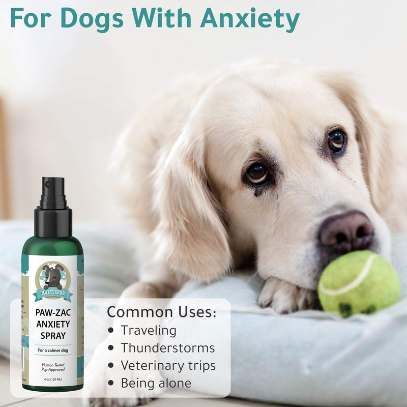 [Australia] - MUTTSCRUB Paw-Zac Anxiety Spray for Dogs, Calming Dog Spray, Dog Anxiety Relief 