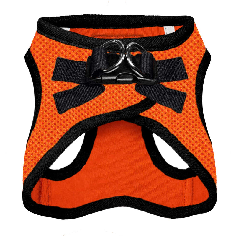 Voyager Step-in Air Dog Harness - All Weather Mesh, Step in Vest Harness by Best Pet Supplies XS (Chest: 13 - 14.5" ) Orange Base - PawsPlanet Australia