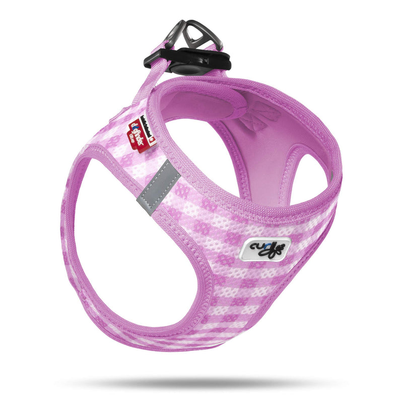 [Australia] - Curli Vest Harness Air-Mesh with Matching Leash XS rosa-caro 