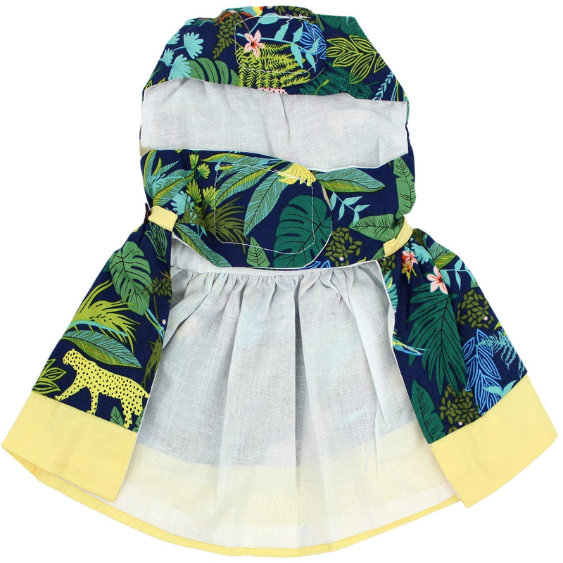 [Australia] - Parisian Pet Dog Summer Clothes Outfits and Dresses Small to Medium Puppy, Dogs and Cats XS Amazonia Dress 