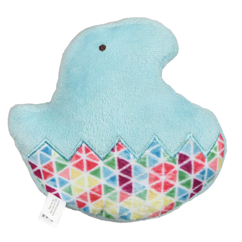 Peeps for Pets Chick 5 Inch Flattie Plush Dog Toy, Small Purple Stuffingless Dog Toys for All Pets Soft Fabric Flat Dog Toy from Peeps Blue - PawsPlanet Australia