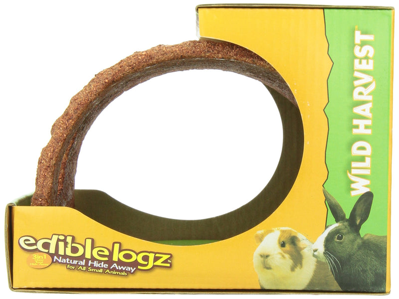 United Pet Group P-E12205 Bird Chewable Log Hideout, Large - PawsPlanet Australia