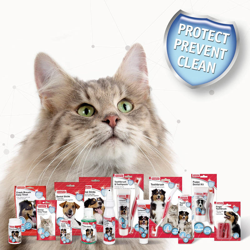 Beaphar Dental Easy Treats For Cats 35 g (Pack of 6) 35 g (Pack of 6) - PawsPlanet Australia