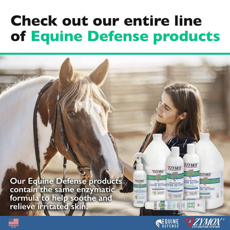 PET KING BRANDS ZYMOX Equine Defense Enzyme Formula Topical Spray, 8 oz. – Multi-Complex Enzyme Ointment for Horse, Livestock & Animal Wound Care - PawsPlanet Australia