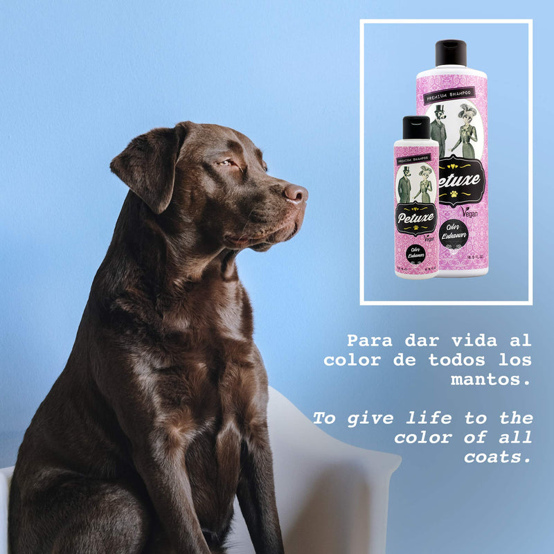 Petuxe Vegan Shampoo for Dogs and Pets, Black Hair – 200 ml 200ml - PawsPlanet Australia