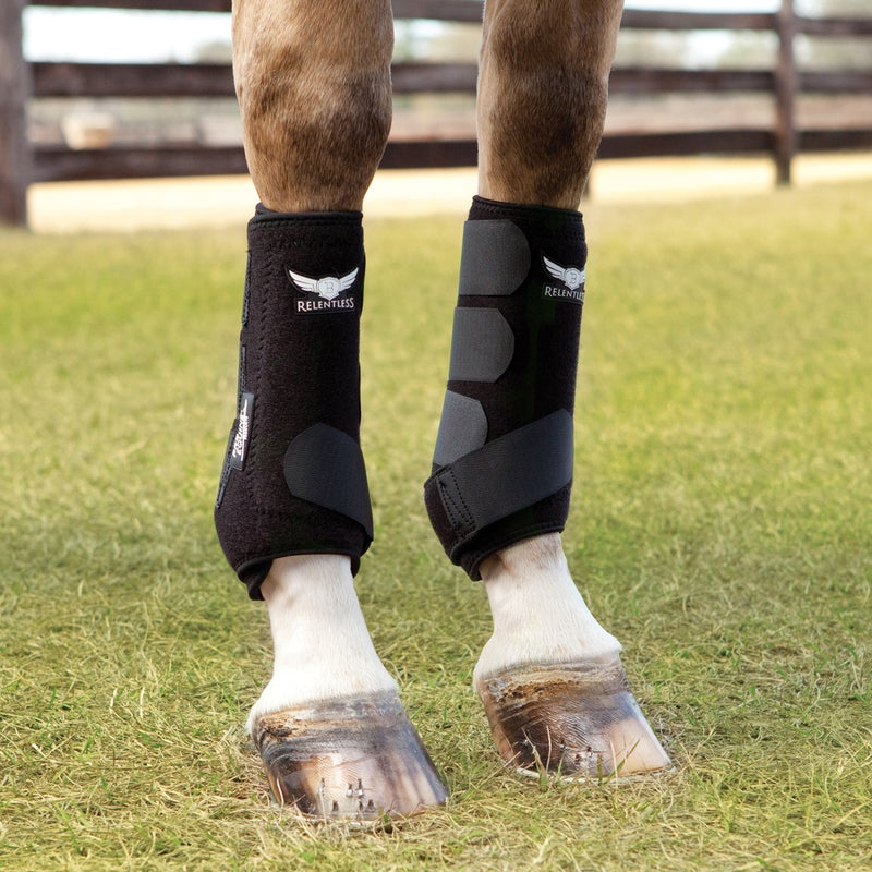 [Australia] - Pro Equine Relentless All-Around Sport Boot Medium Black 