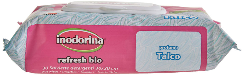 Inodorina Hygiene Talcum Bio dog wipes - PawsPlanet Australia