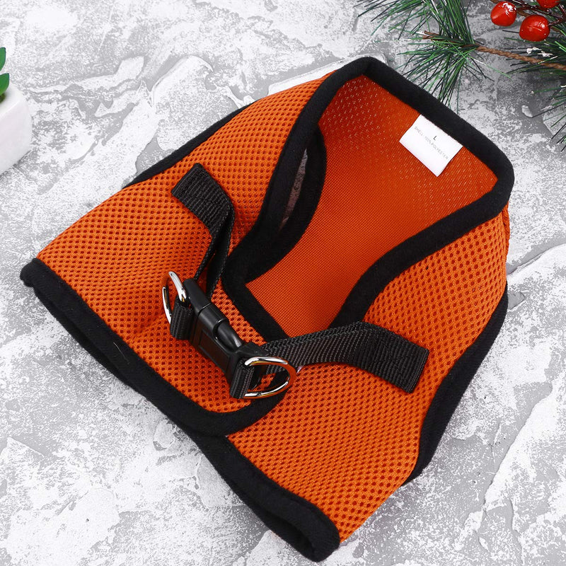 POPETPOP Mesh Soft Breathable Cat Harness Premium Durable Innovative Cute Pet Halter Harness Vest with Padded Panels for Dogs Cats - PawsPlanet Australia