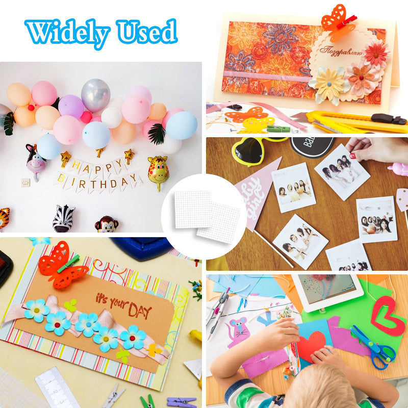 EKOCEV 3D adhesive pads, double-sided, 3468 pieces of foam adhesive pads, 6.5 mm foam adhesive strips, adhesive pads for paper, plastic, metal and scrapbooking - PawsPlanet Australia