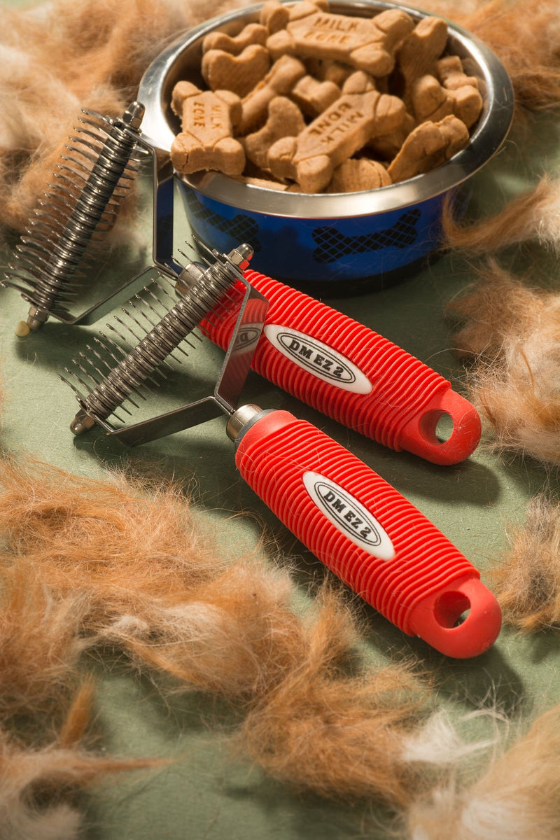 [Australia] - Easy Pet Grooming Undercoat Rake-DeSheddingTool-Fantastic for Dogs & Cats Grooming Durable Dog Groomer -Pet Brush-Cat Grooming-Grooming Tool 