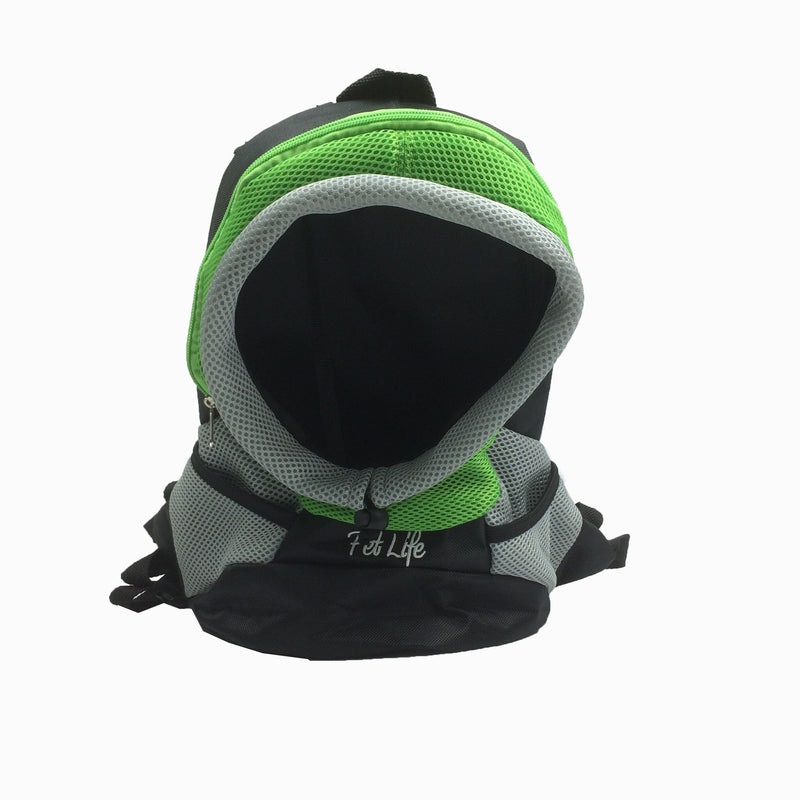 [Australia] - On-The-Go Supreme Travel Bark-Pack Backpack Pet Carrier Green One Size 