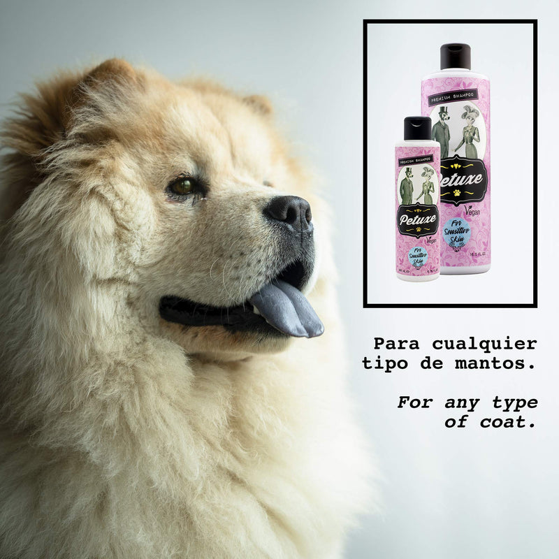 Petuxe Zero% Vegan Shampoo for Pets with Sensitive Skin, Dog and Cats Shampoo, Sulfate Free, Silicone Free, Salt Free, All Breed - 500ml 500 ml - PawsPlanet Australia