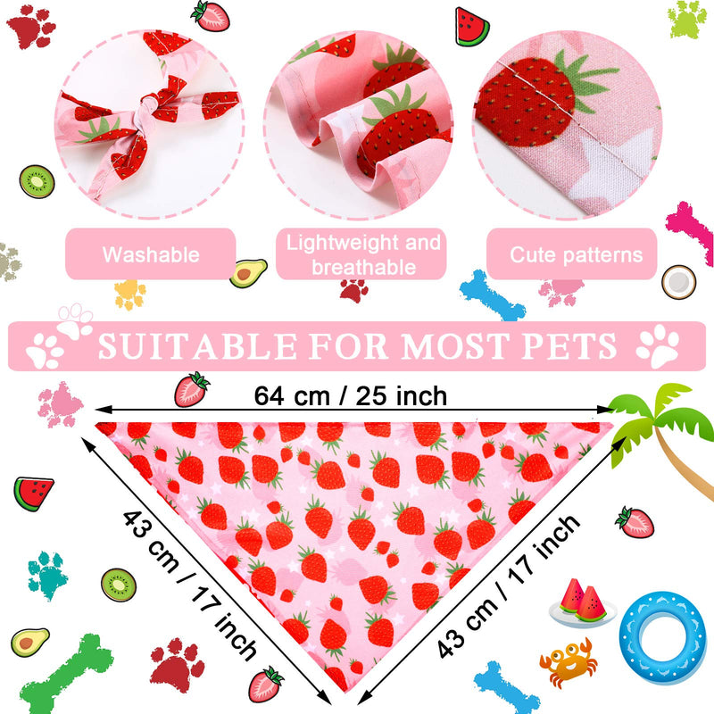 8 Pieces Summer Dog Bandanas Patriotic Pet Bandanas Bunny Triangle Pet Bib Independence Day Dog Kerchief Festival Element Dog Scarf Adjustable Pet Bandana Accessories for Dog Cat Pet - PawsPlanet Australia