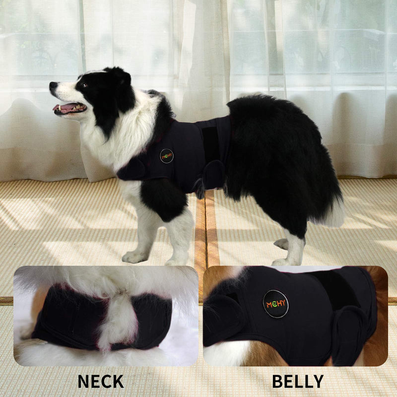 MCHY Dog Anxiety Vest, Anxiety Relief for Dogs, Dog Calming Coat Small Grey - PawsPlanet Australia