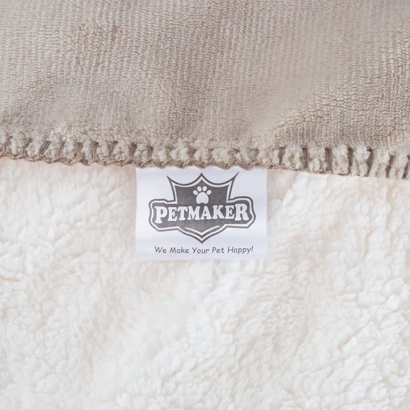 PETMAKER Waterproof Pet Blanket Medium Tan - PawsPlanet Australia