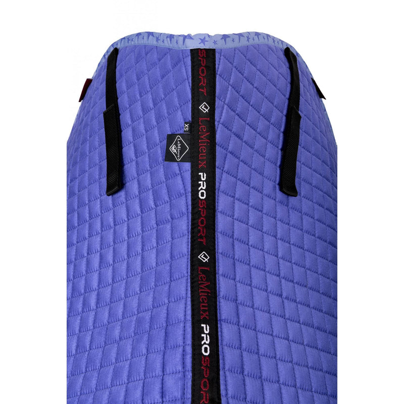 LeMieux Mini Jump Horse Riding Suede Square Saddlepad - Bluebell - PawsPlanet Australia
