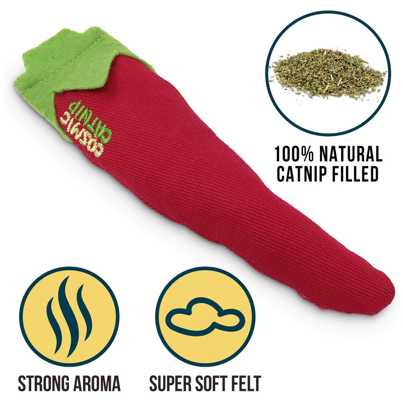 [Australia] - OurPets 100-Percent Premium North- American Grown Cosmic Catnip Cat Toy Hot Stuff OurPets 100-Percent Premium North- American Grown Cosmic Catnip Cat Toy 