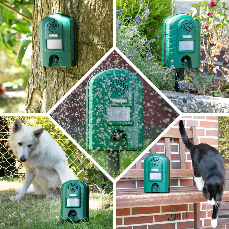 VOSS.sonic ultrasonic repellent marten repellent, cat repellent and raccoon repellent device with motion detector & flash - PawsPlanet Australia