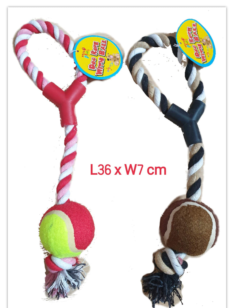 Dog Toy Rope With Ball Chew Toy Dog Squeaky Toys Plush Toys Toys Gift Set for Small Medium Large Dogs - PawsPlanet Australia