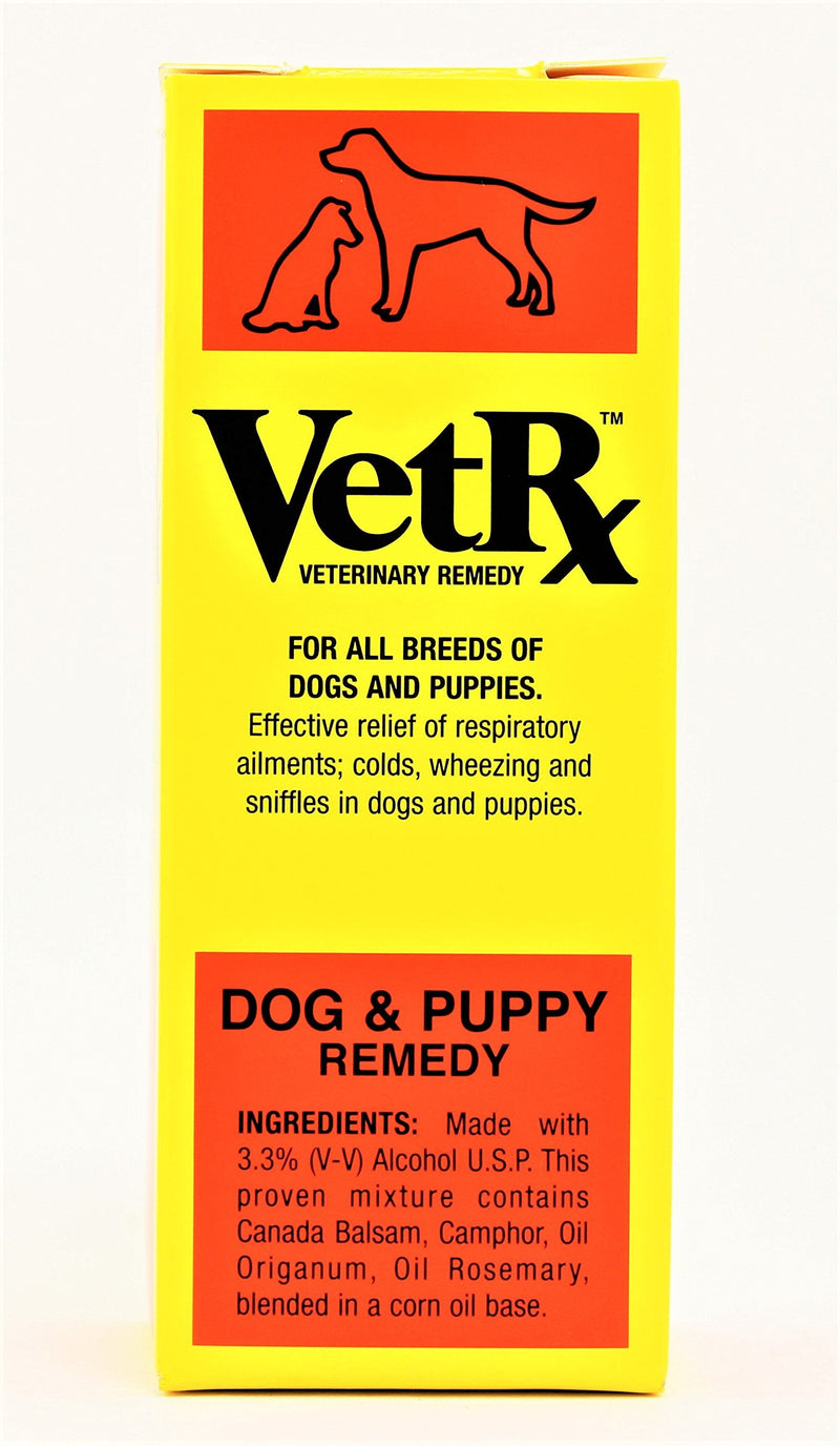 VetRx Veterinary Remedy for Dogs and Puppies (2 fl oz) - PawsPlanet Australia