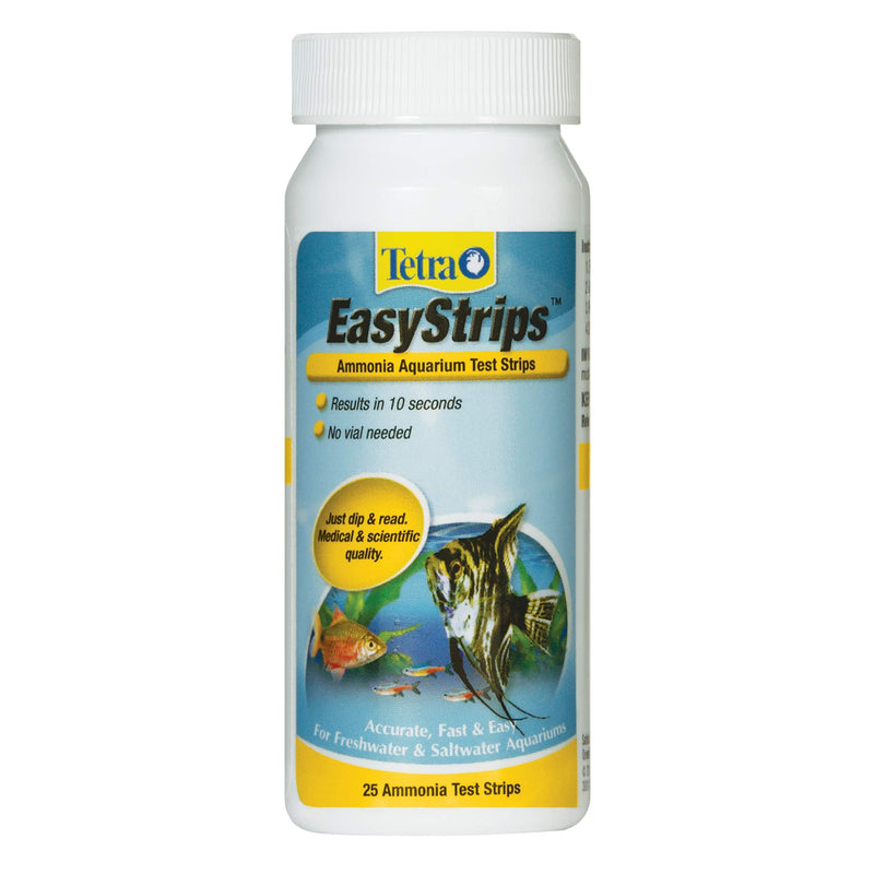 [Australia] - Tetra EasyStrips 25 Count, Ammonia Test Strips For aquariums, Water Testing, 25-Strip, Model:19540 