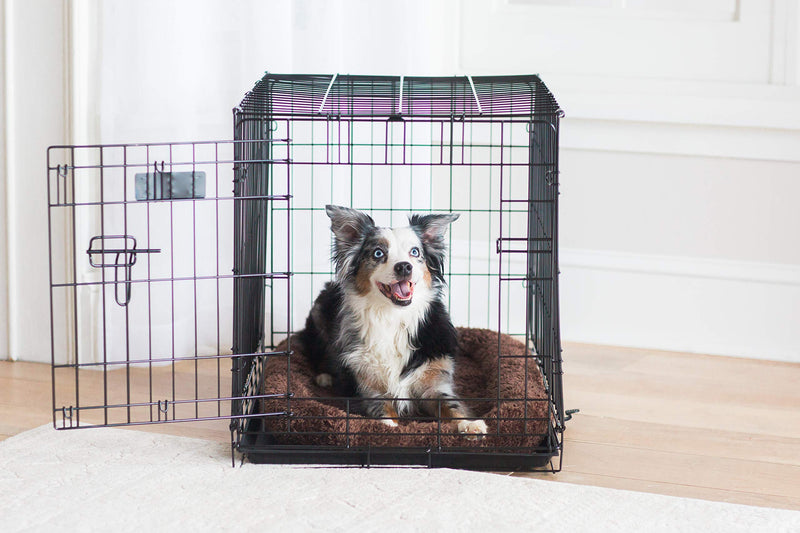 [Australia] - SnooZZy Bolster Crate Mat, Brown, for 30-32" Crates 