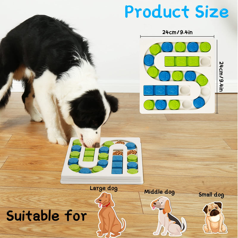 FWLWTWSS Dog Toy Intelligence, Dog Puzzle Toy Dog Interactive Dog Toy Educational Toy Dog Toy Cat Toy Intelligence for IQ Training and Mental Stimulation A - PawsPlanet Australia