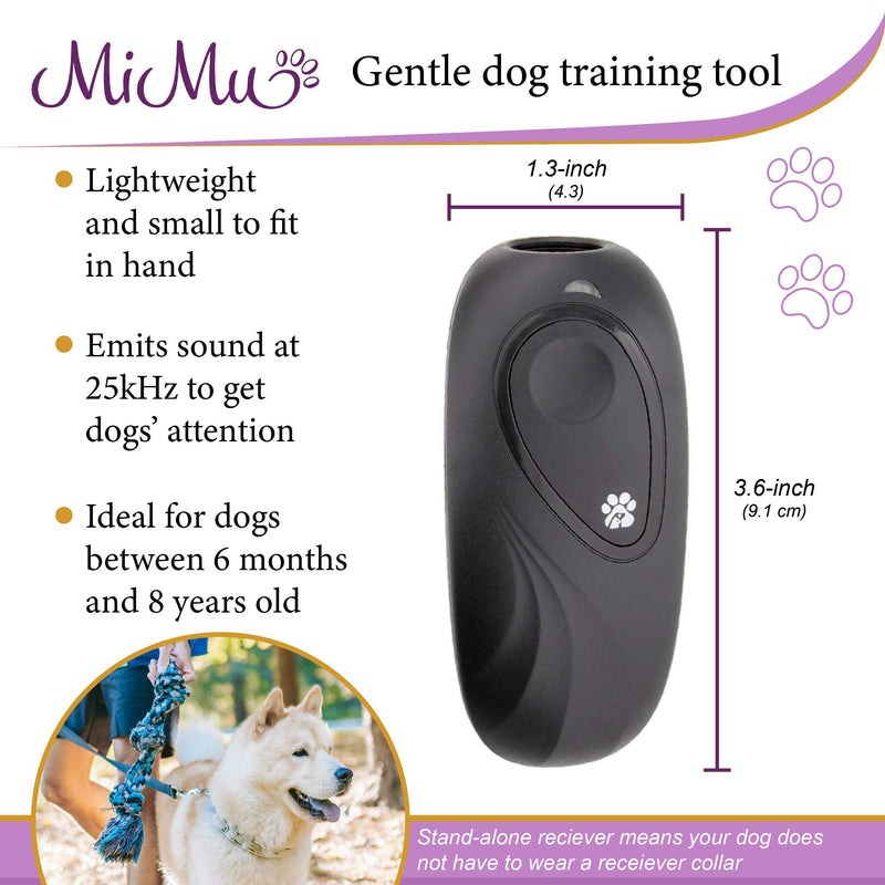 MiMu Ultrasonic Bark Trainer and Dog Behavior Correction Device - High Frequency Dog Silencer Dog Training Remote - PawsPlanet Australia