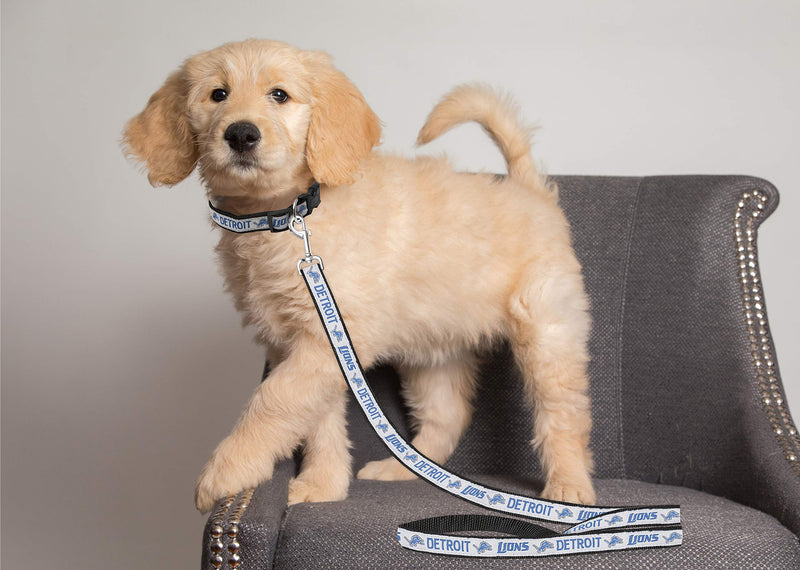 [Australia] - Pets First NFL Sports Dog Pet Leash, Available in Various Teams and Sizes Detroit Lions Large 