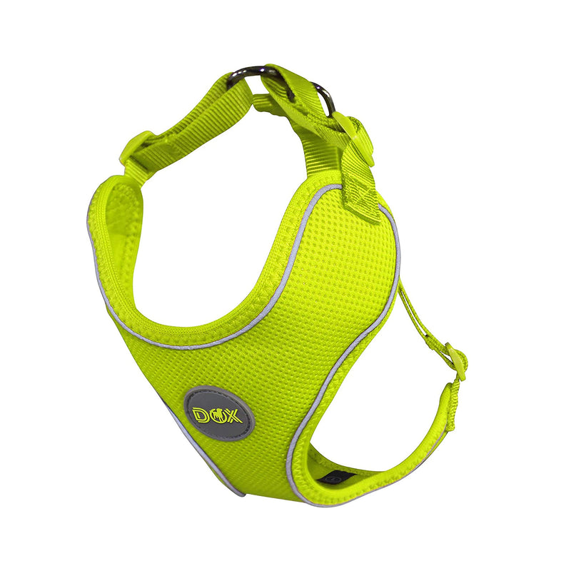 DDOXX Dog Harness, Reflective, Adjustable, Escape-Proof | Chest harness for small, medium-sized | Dog Harness Dog Cat Puppy Car | Cat Harness Puppy Harness | Yellow, XS NECK: 18-22 cm | CHEST: 26-36 cm - PawsPlanet Australia