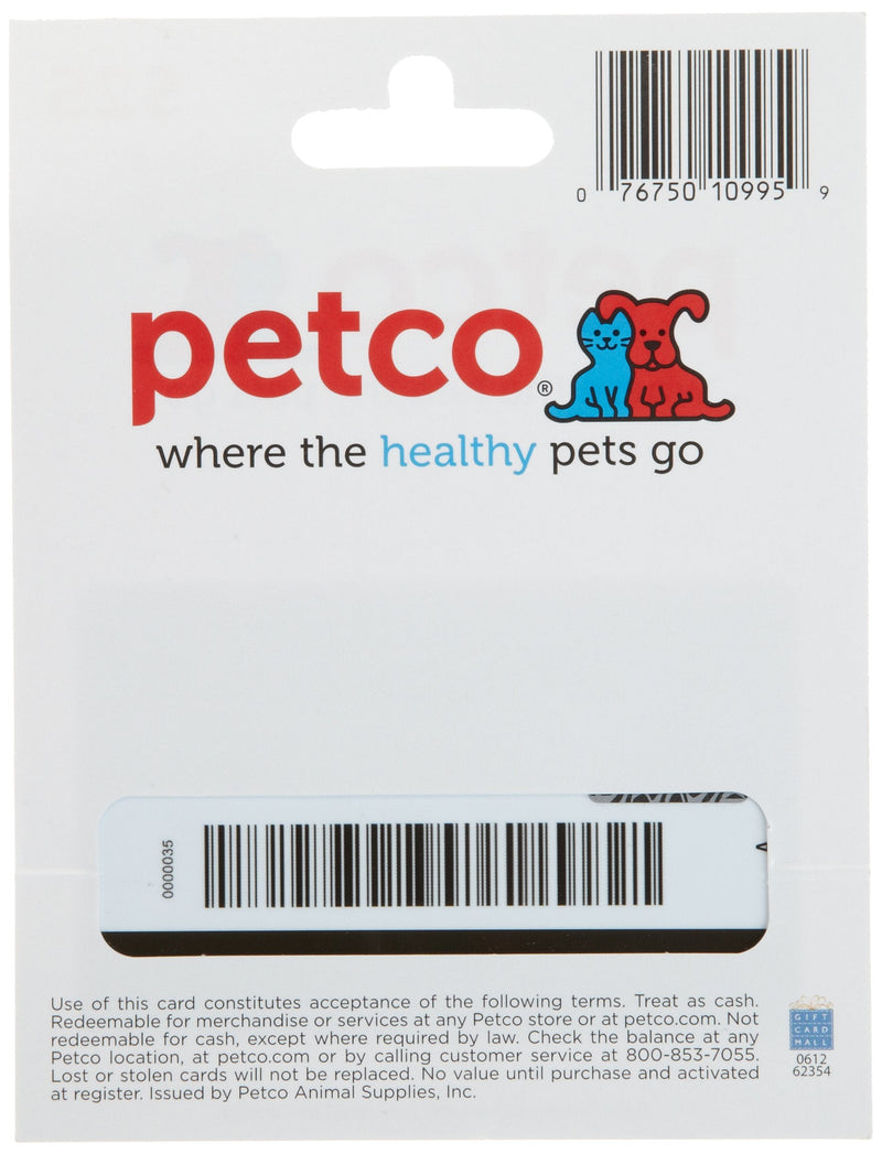 Petco Gift Card $25 - PawsPlanet Australia