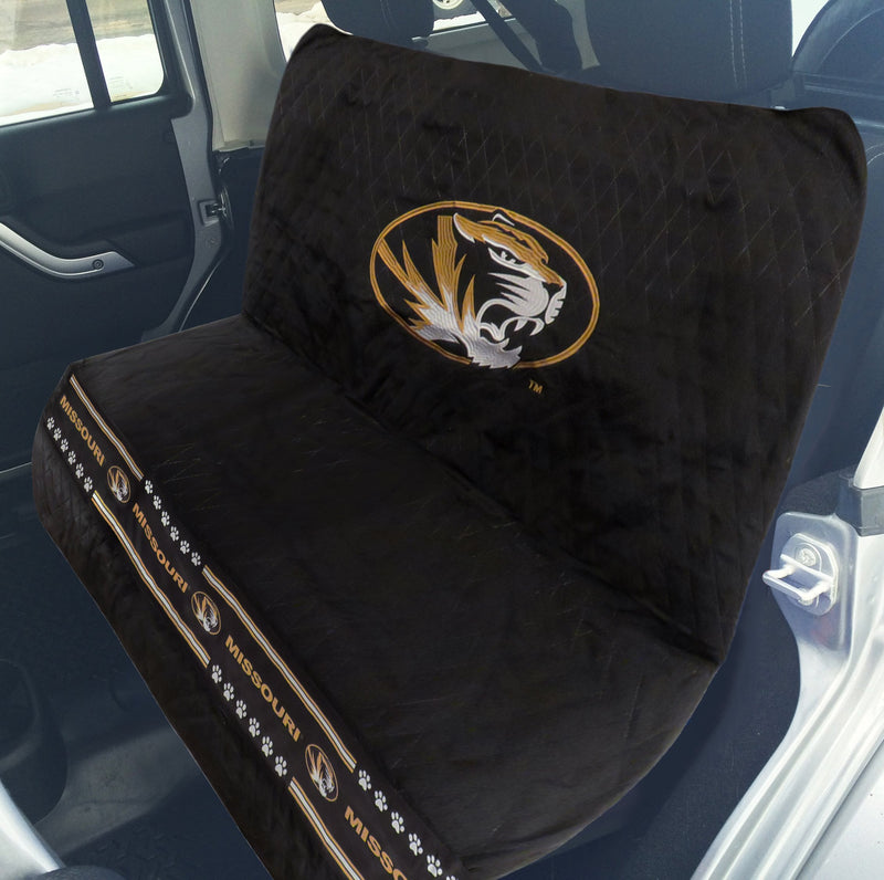 [Australia] - Pets First NCAA Collegiate PET Car Seat Cover - Available in 12 Teams Missouri Tigers 