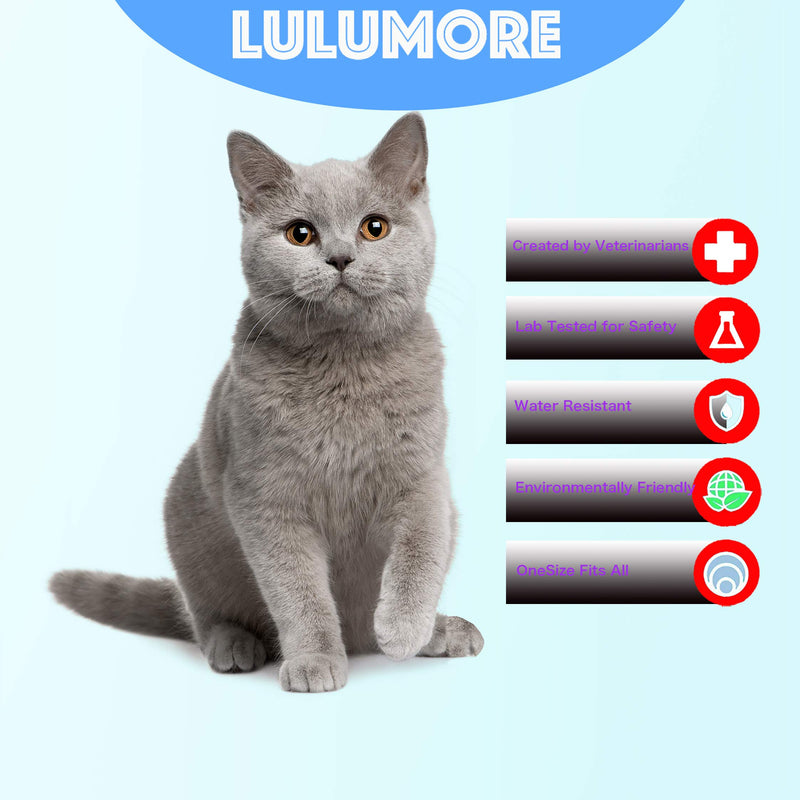 [Australia] - LULUMORE 2pcs Flea and Tick Collar for Cat.38 Centimeter 