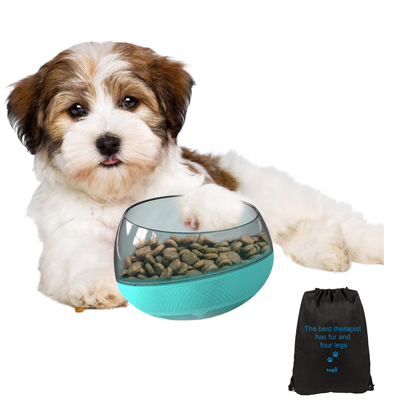 Dog puzzle toy, Dog food storage, dog puzzle, dog toy, dog slow feeder bowl (Small-Medium Dogs & Cats) + Dog Walking Bag - PawsPlanet Australia