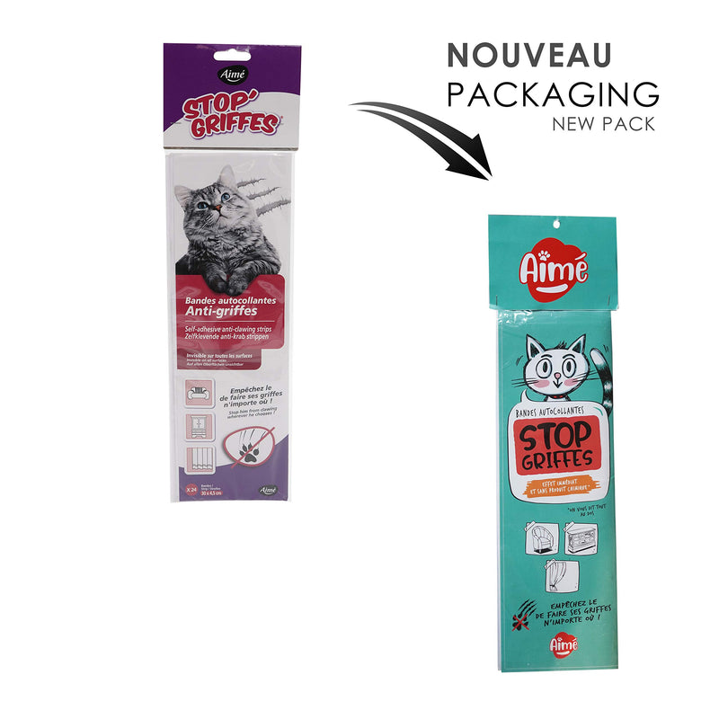 Aime Claws Stop - Anti-Scratching Adhesive Bands for Cats - PawsPlanet Australia