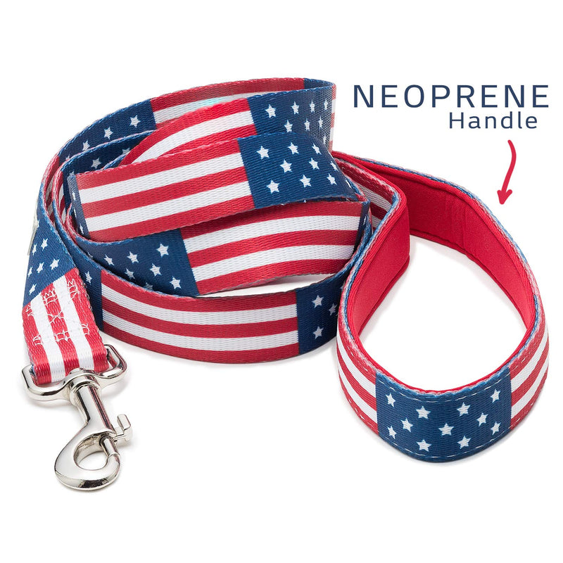 [Australia] - American Flag Dog Leash Large 