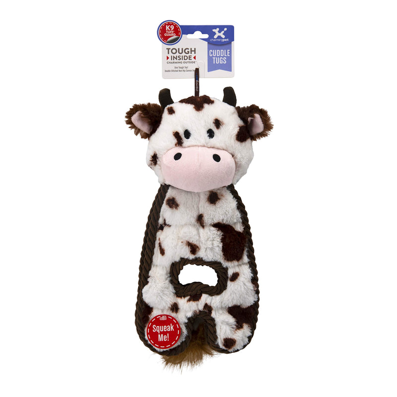[Australia] - Charming Pet Cuddle Tugs Plush Toy Cow 