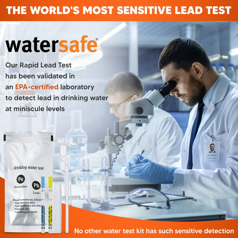 Silver Lake Research WS425B Watersafe All-In-One Well Water Test Kit - PawsPlanet Australia