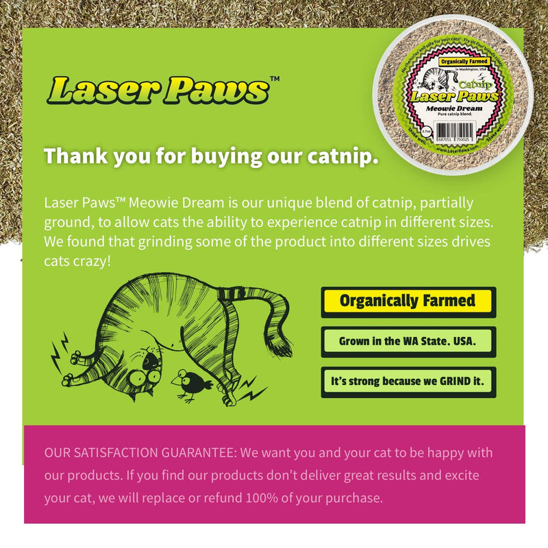 [Australia] - Laser Paws - Catnips Meowie Dream Ground Blend QTY (1) 2.7 oz 