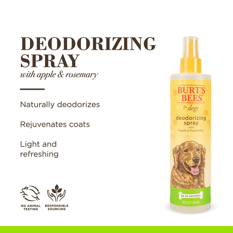 Burt's Bees for Dogs All Natural Deodorizing Dog Shampoo 1 Pack Spray (10 Ounces) - PawsPlanet Australia