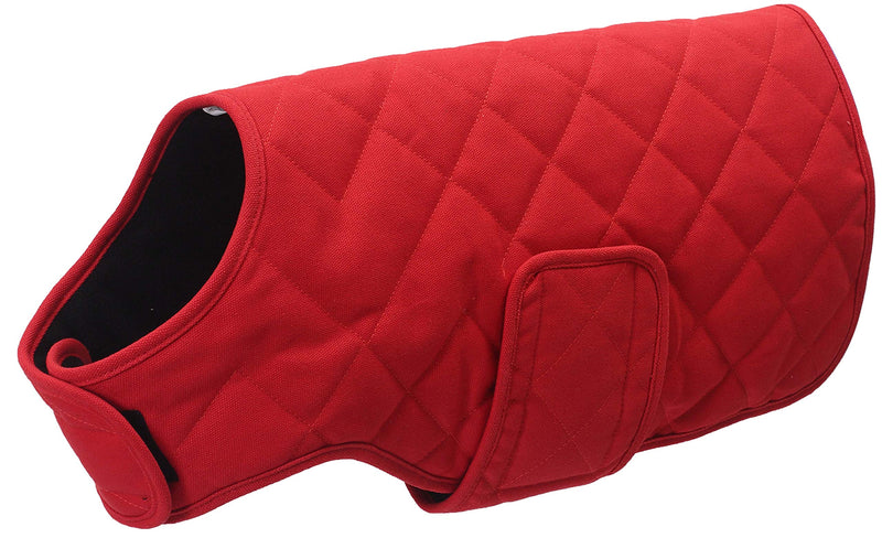 Geyecete Martin Warm Thermal Coat,Dog Winter Coat, Outdoor Dog Apparel with Adjustable Bands,Cotton Canvas for dogs-Red-XXL XXL Red - PawsPlanet Australia