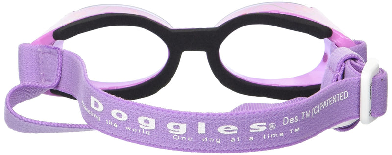 Doggles ILS Small Lilac Flower Frame with Purple Lens Dog Goggles - PawsPlanet Australia