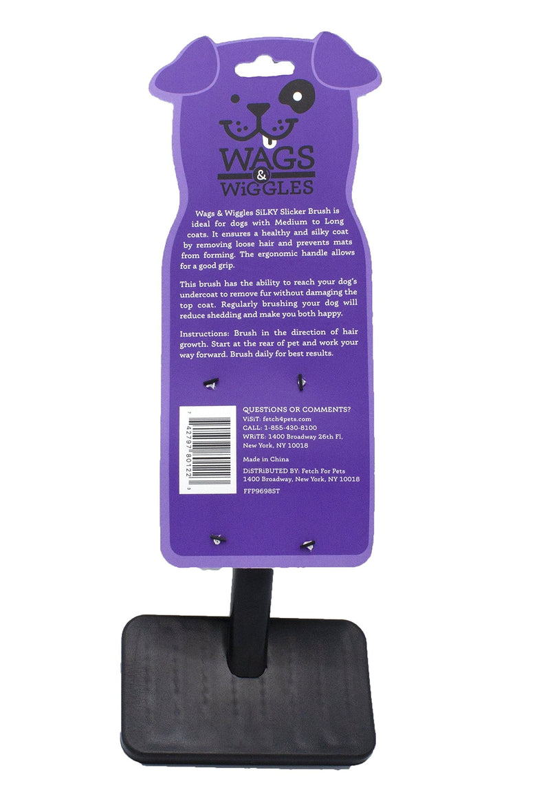 Wags & Wiggles Medium Slicker Brush One Size - PawsPlanet Australia