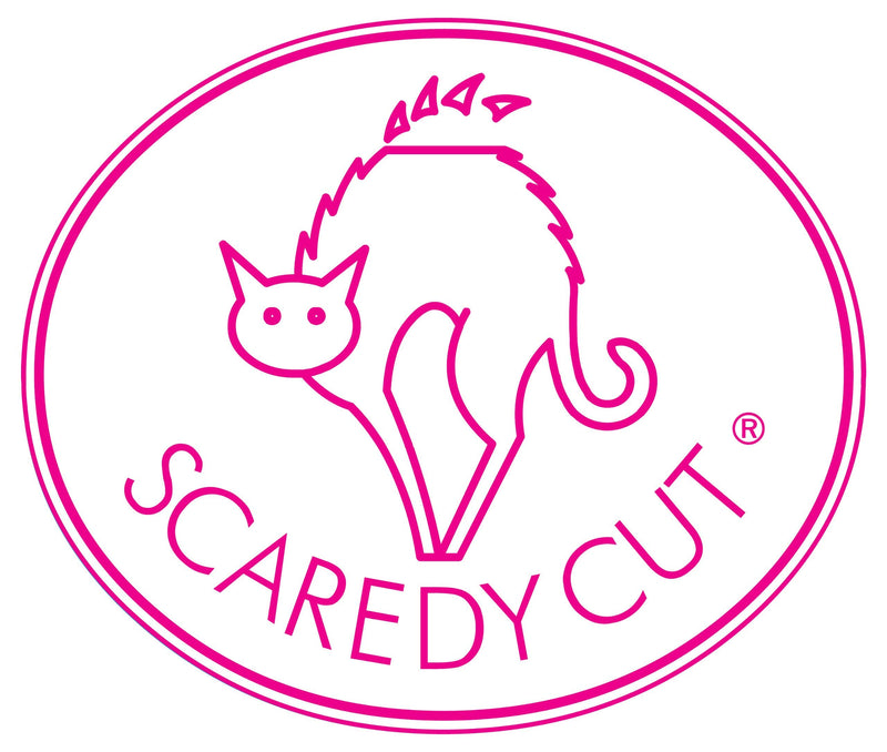 [Australia] - Scaredy Cut Silent Pet Grooming Kit for Cats & Dogs - Quiet Alternative to Electric Clippers for Sensitive Pets 16pc Right-Handed Pink 