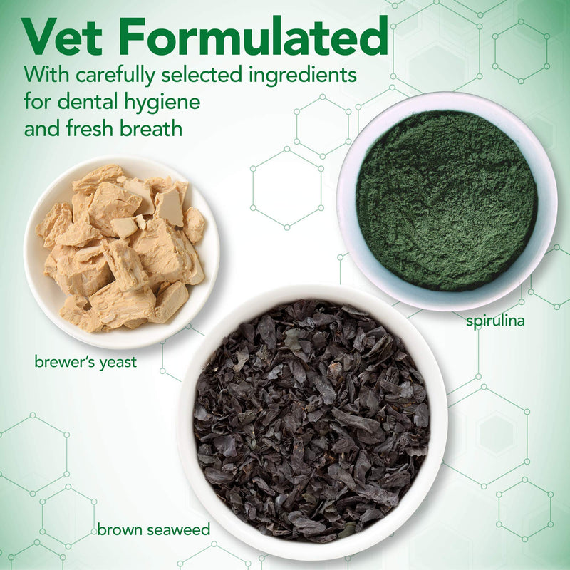 Vet's Best Natural Dental Powder for Dogs |Clean Teeth and Fresh Breath - 90 g - PawsPlanet Australia