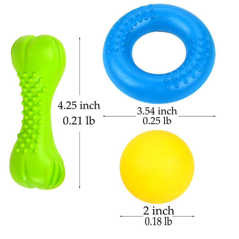 [Australia] - Youngever 8 Durable Dog Chew Toys, Puppy Toys, Dog Rope Toys Value Pack, Puppy Teething Toys for Small and Medium Dogs Basic 