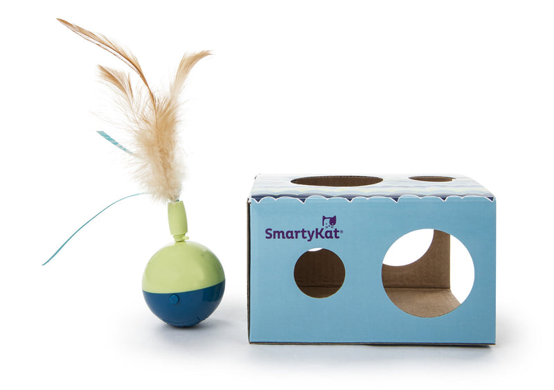 [Australia] - SmartyKat Electronic Motion Cat Toys Twirl & Peek 