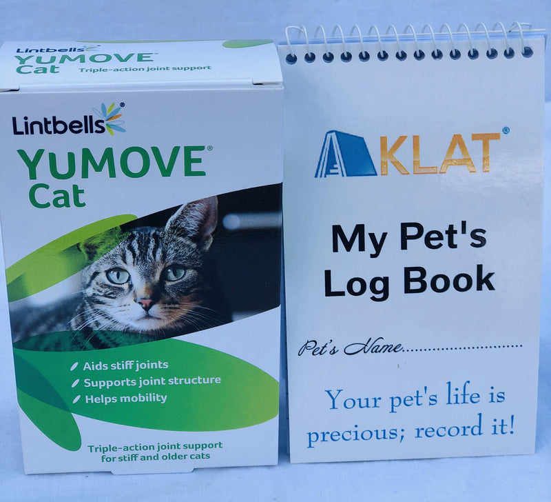 Yumove Cat Joint Supplement, Pack of 60 Capsules + Pet Notebook - PawsPlanet Australia