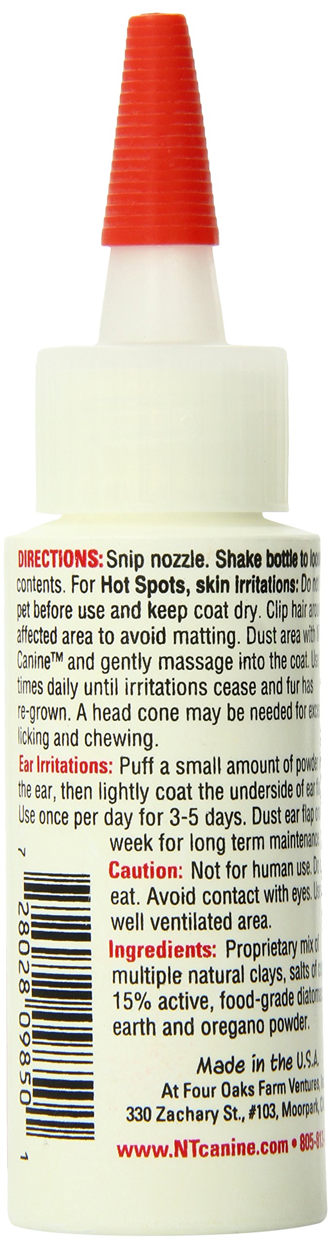 [Australia] - Four-Oaks Farm Ventures NT Canine Natural Solution Powder to Hot Spots, 1.25-Ounce 